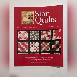 Star Quilts: The Legendary Kansas City Star Patterns, 1928-1960, EUC